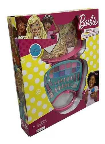 Barbie Set De Maquillaje Valija Con Espejo Art 5507 | JUGUETERIA LOONYTOYS