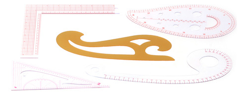 Juego De 5 Piezas Proofing Ruler Curve, Talla De Ropa Para C