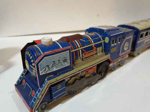 Antiguo Juguete Tren Expreso Andino Ital Toys Vispa