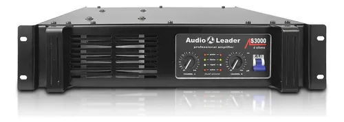 comprar Amplificador de Som Potencia Profissional Als 3000 4 Ohms (3000 Watts Rms) 2 Canais Cor Preto Potência De Saída Rms 3000 W
