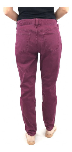 Jeans The Color Morado Talle L (Usado)