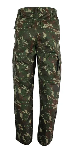 Calça camuflada masculina rip stop 2025