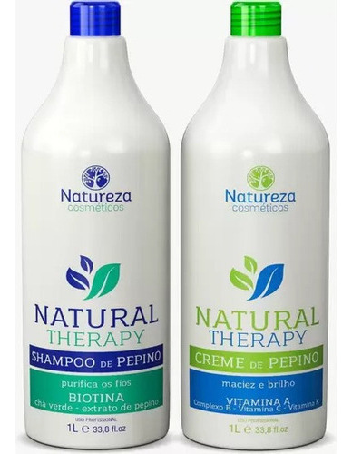 Natureza Cosméticos Natural Theraphy Shampoo E Creme De Pepi