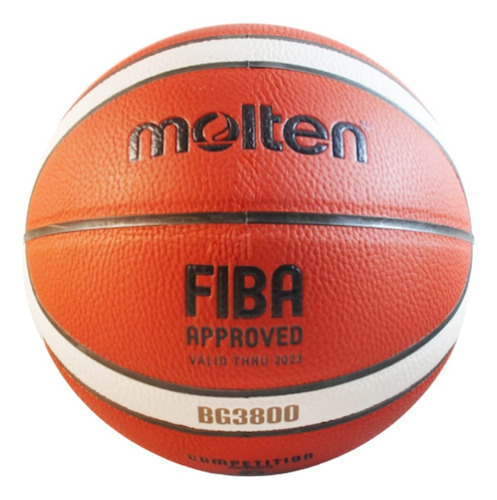Pelota De Básquet Molten Fiba Mod.b7g3800 Naranja