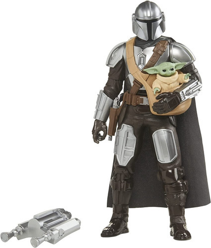 Star Wars Galactic Action The Mandalorian Y Grogu 12pulgadas