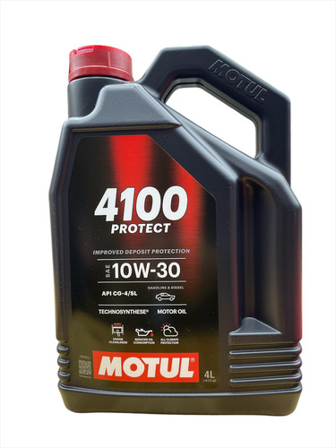 Aceite 10w30 Semisintetico Motul Garrafa 4100 Somos Tienda