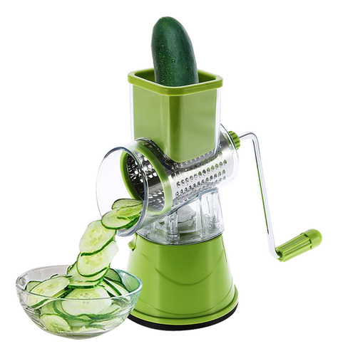 Rallador Manual Tambor Giratorio Para Queso Acero Inoxidable