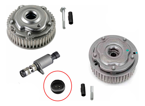 Kit Engranes Arbol Levas Y Valvula Solenoide Aveo Astra 1.8
