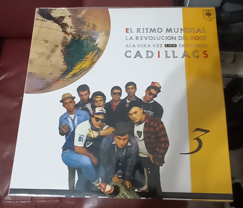 Los Fabulosos Cadillacs El Ritmo Mundial Vinilo Reedicion