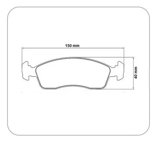Pastillas Freno Delanteras Ford Ka Fiesta Courier Original