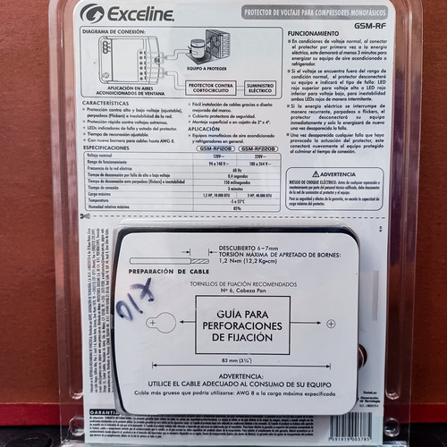 Protector De Voltaje 220v Bornera
