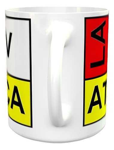 Taza Cerámica Sublimada Las Urracas Parlanchinas Blanco La Tv Ataca D1