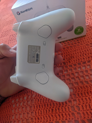 Controle Com Fio Gamesir G7 Se Com Defeito No Rb Da Pra Joga Branco