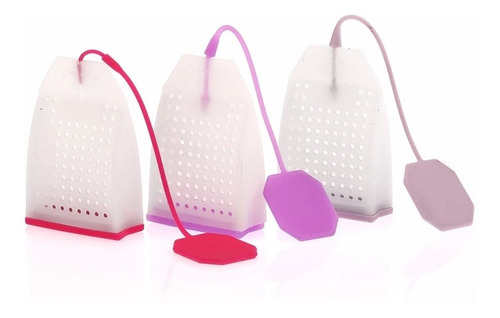 Infusor Colador Filtro Bolsa Te Hierbas Aromáticas Silicona