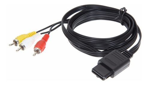 Cable Rca Av Nintendo Snes N64 Gamecube Envío Gratis
