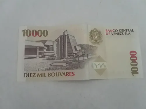 Billete De 10000 Bolivares