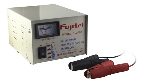 Cargador De Bateria Fujitel 6 Y 12 V 2.7 Amp