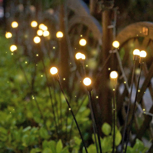 Luz Solar Para Fuegos Artificiales De 70 Cm, Regalo, Luciérn
