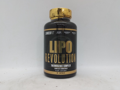 Lipo Revolution X60 Caps. Landerfit Thermogenic Complex Sabor N/A