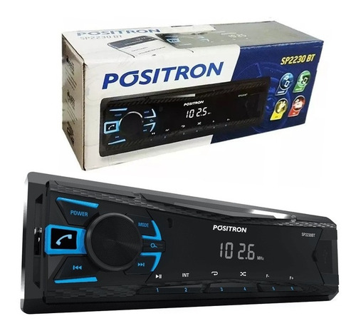 Som Radio Automotivo Pósitron Sp2230bt Com Usb E Bluetooth