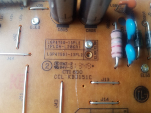 Fuente De Alimentación Para Tv Pantalla Lg 47la6205 (Usado)