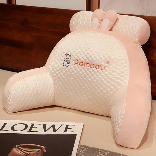 Almohada De Lectura De Cama, Almohada De Respaldo Con Brazos