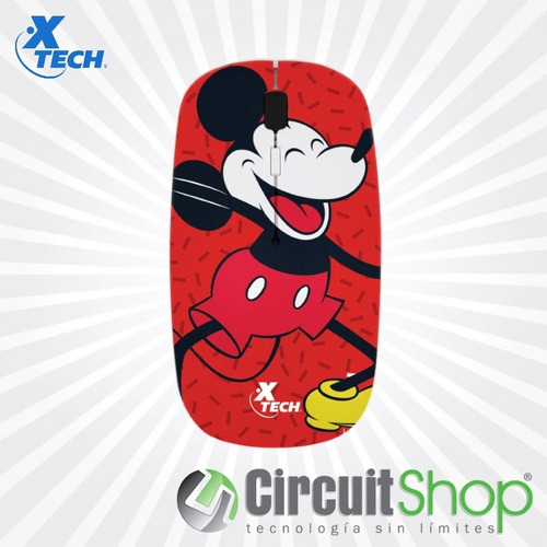 Mouse Inalámbrico Mickey Mouse Xtech Circuit Shop