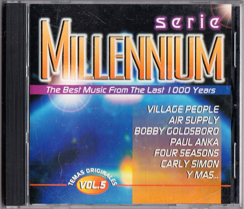 Serie Millennium. Vol.5. Cd Original Usado Qqa. Promo