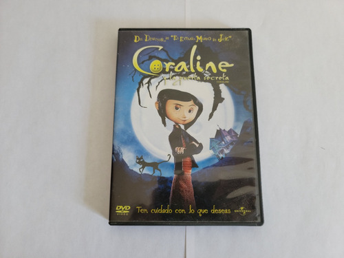 Coraline Y La Puerta Secreta Dvd