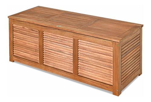 Fantask Caja Madera 47 Galon Organizacion Jardin Acacia Al