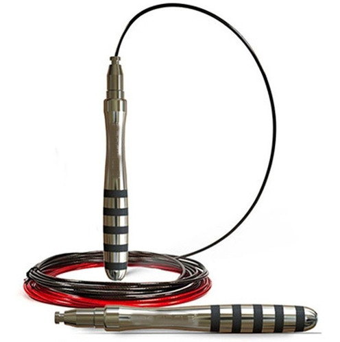 Imagen 1 de 6 de Soga De Saltar Entrenamiento Aluminio Doble Ruleman