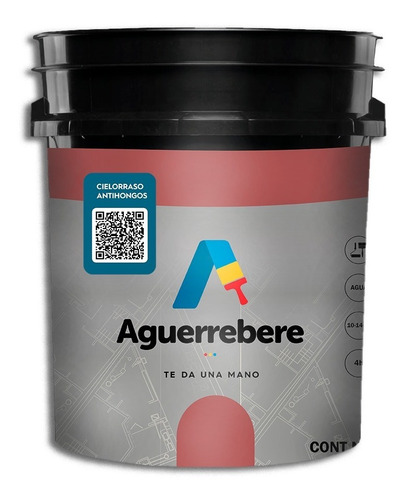 Imagen 1 de 1 de Pintura Para Cielorrasos Antihongos 20 L Aguerrebere