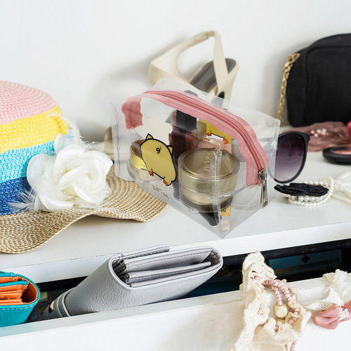 Preciosa Bolsa De Almacenamiento De Maquillaje Y Neceser