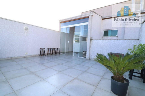 Imagem 11 de 30 de Cobertura Tipo Sem Condomínio Com 2 Dormitórios À Venda, 43 M² Por R$ 320.000 - Jardim Do Estádio - Santo André/sp - Co0109