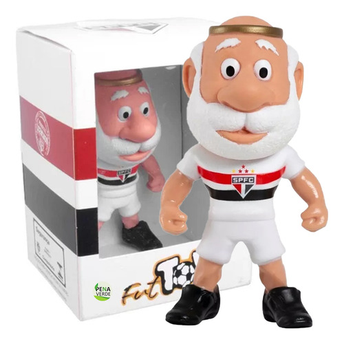 Boneco Mascote Tricolor São Paulo Sp Fc Fut Toy Coleção