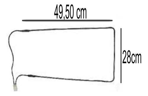 Resistencia Para Deshielo De Nevera Whirlpool W 2006750 Orig