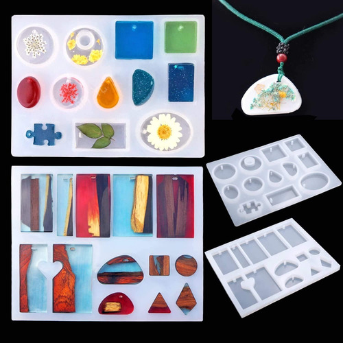 Imagen 5 de 6 de Moldes De Silicona Para Hacer Joyas Mol Crafts 83pcs