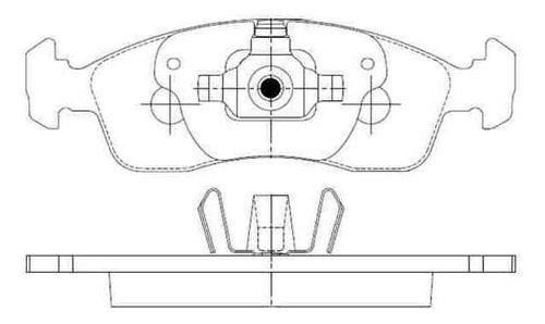 Pastilla De Freno Fiat --argo Drive 1.0 2017/ Delantera