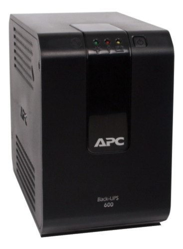 Imagem 2 de 3 de APC Back-UPS BZ600-BR 600VA entrada e saída de 115V preto