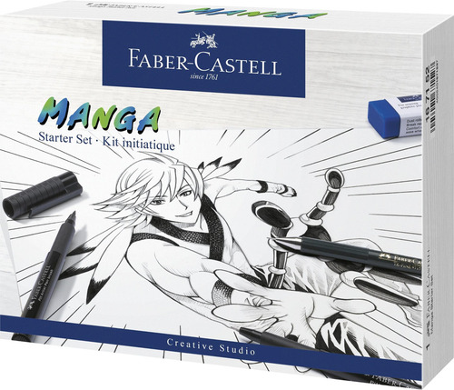 Imagen 1 de 6 de Marcador Pitt Artist Pen Manga Starter Faber-castell