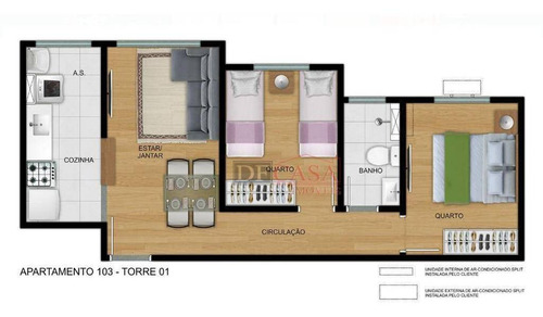 Imagem 10 de 10 de Apartamento Saint Gregory- Apartamentos Em Itaquera Minha Casa Minha Vida - Ap6151