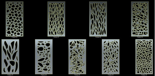 Imagen 3 de 10 de Chapas Decorativas Perforadas - Servicio De Corte Laser