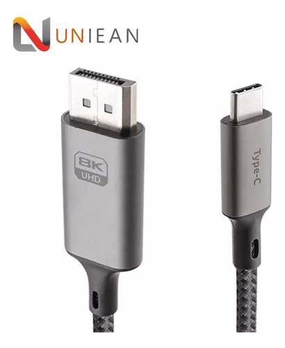 Cable Adaptador Usb-c Thunderbolt Dispaly Port Dp 8k