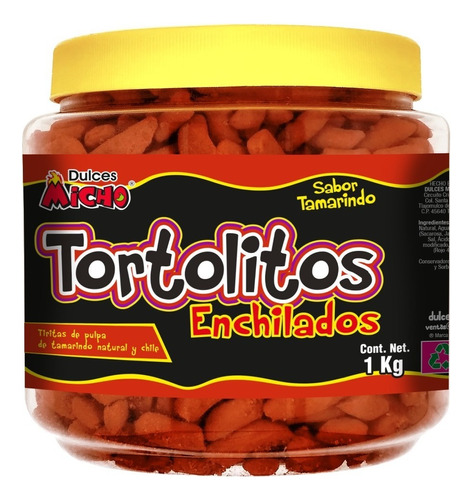 Dulce De Tamarindo Con Chile, Tortolito Enchilado 1kg