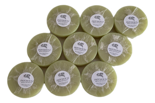 Jabones Artesanales Vegetales Por Mayor 9 Unidades Patchouli