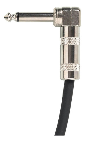 Cabo Xlr Macho 90o Graus Para P10 90o Graus Mono - 50 Cm