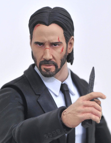 Diamond Select Toys John Wick Select - Figura De Acción, Col