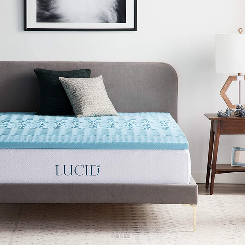 Luucid ® Cobrecolchón De Memory Foam 5cm Cama King Size