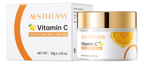 Aesthtany Crema Hidratante Antienvejecimiento Con Vitamina C