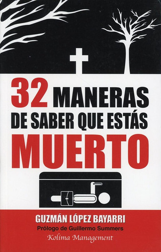 32 Maneras De Saber Que Estas Muer, De Guzman Lopez Batarri. Editorial Kolima Books, Tapa Blanda En Español, 2020